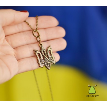Кулон "Герб України. Тризуб Сокол"